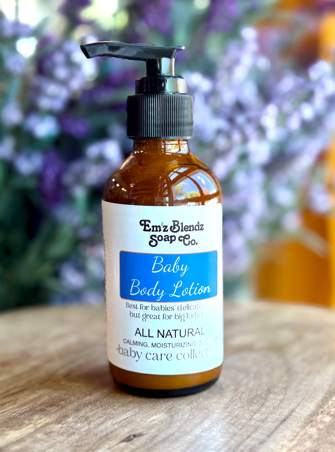 Baby Body Lotion Em'z Blendz Soap Co.