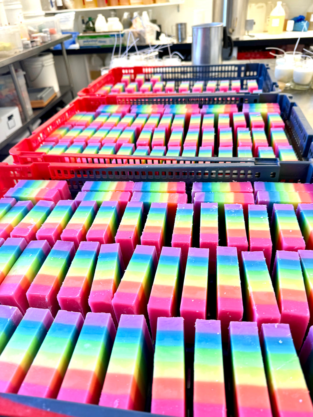 Retro Rainbow | Soap Bar Em'z Blendz Soap Co.