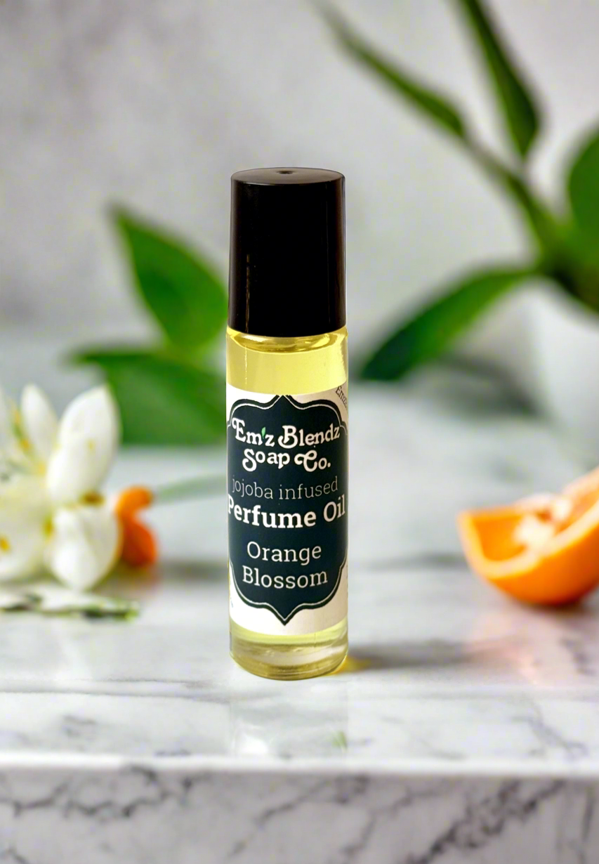 Orange Blossom Jojoba Perfume Oil | Em'z Blendz