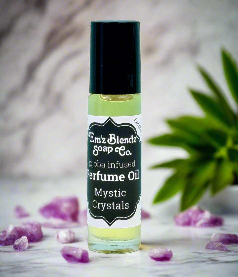 Jojoba Perfume Oil | Mystic Crystals Em'z Blendz Soap Co.