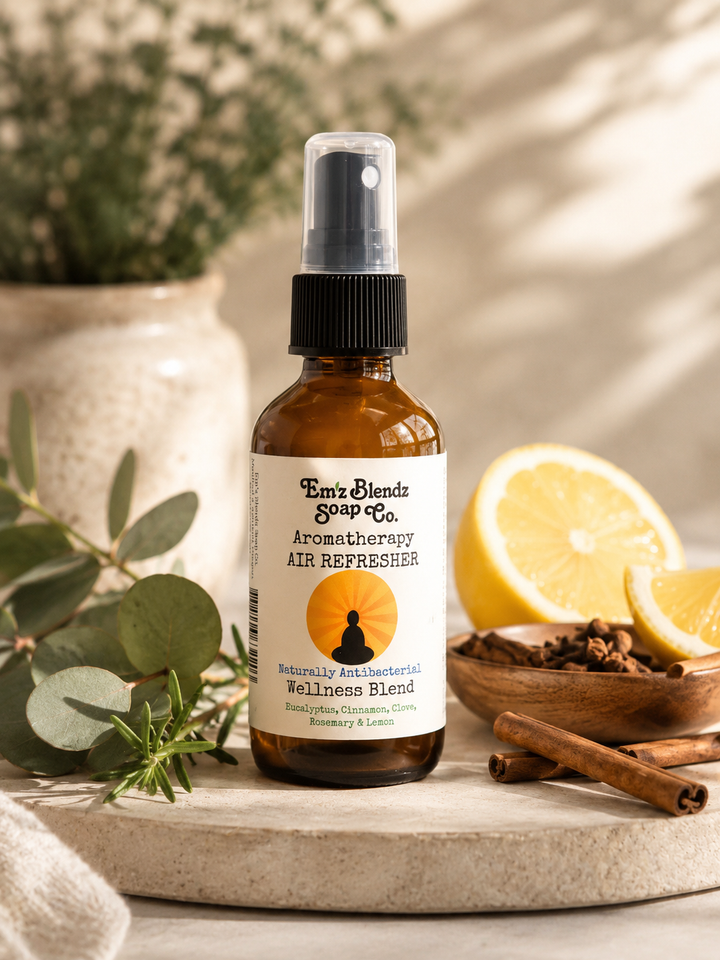 Wellness & Immunity | Aromatherapy Air Refresher Em'z Blendz Soap Co.
