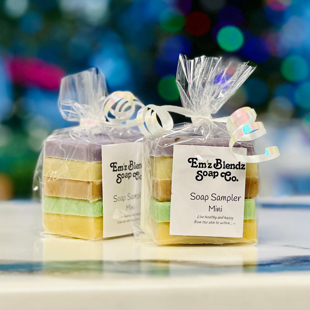 Mini Soap Sampler | Five Delightful Scents    Em'z Blendz Soap Co.