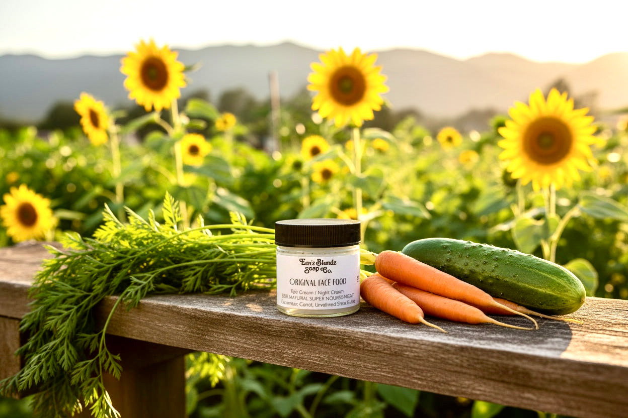 Face Food Cucumber Carrot Cream - Eye & Face | Em'z Blendz