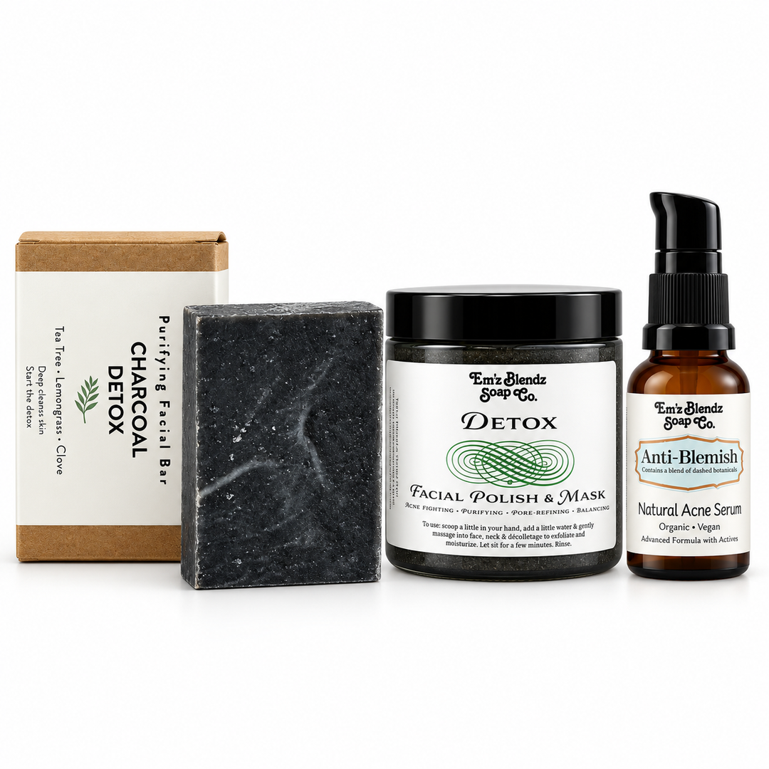 Detox Facial | Blemish Repair Care Kit Em'z Blendz Soap Co.