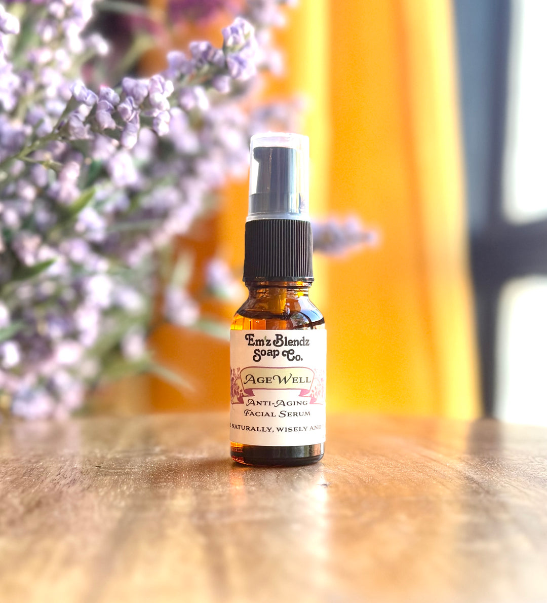 Age Well Serum | Natural Retinol Alternative Regular 20 ml Em'z Blendz Soap Co.