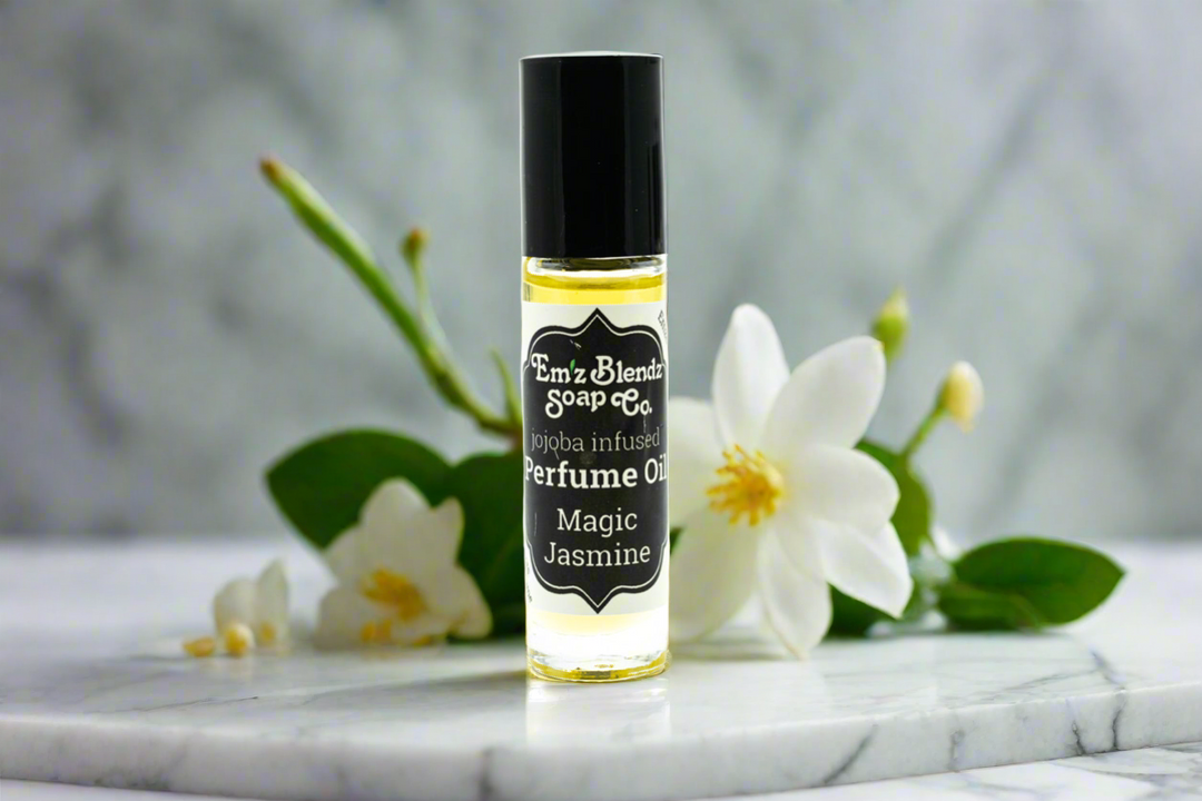 Jojoba Perfume Oil | Magic Jasmine    Em'z Blendz Soap Co.