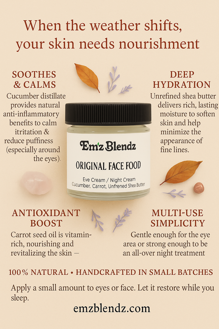 Face Food | Original Cucumber & Carrot Em'z Blendz Soap Co.