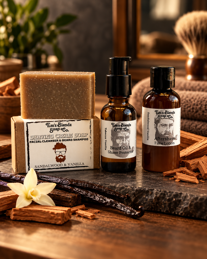 Men's Complete Care Set Em'z Blendz Soap Co.