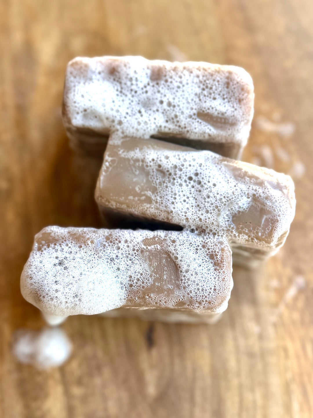 Sandalwood Suede Shaving Bar Em'z Blendz Soap Co.