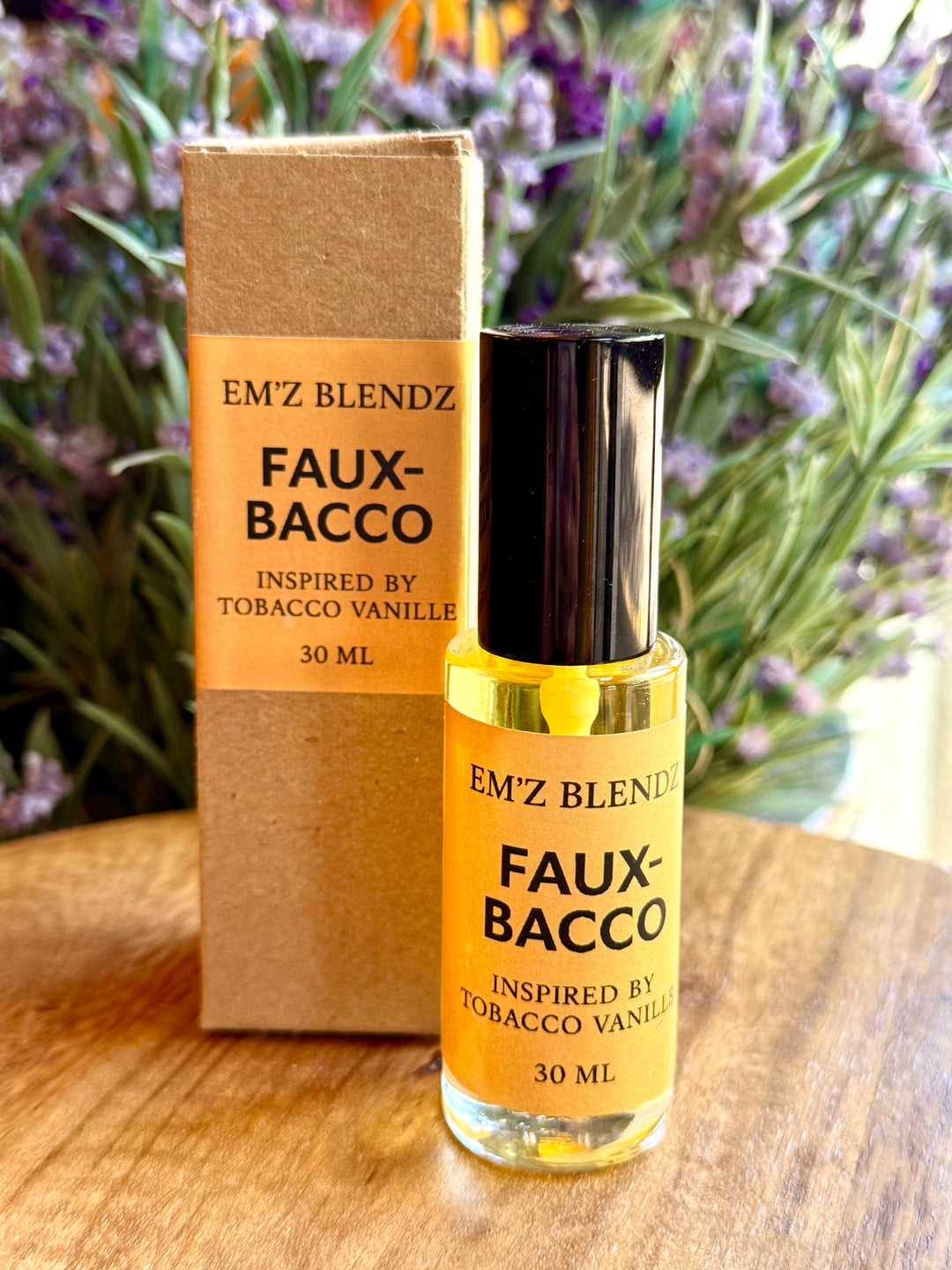 Faux-Bacco | Eau de Parfum | Inspired by Tobacco Vanille Em'z Blendz Soap Co.