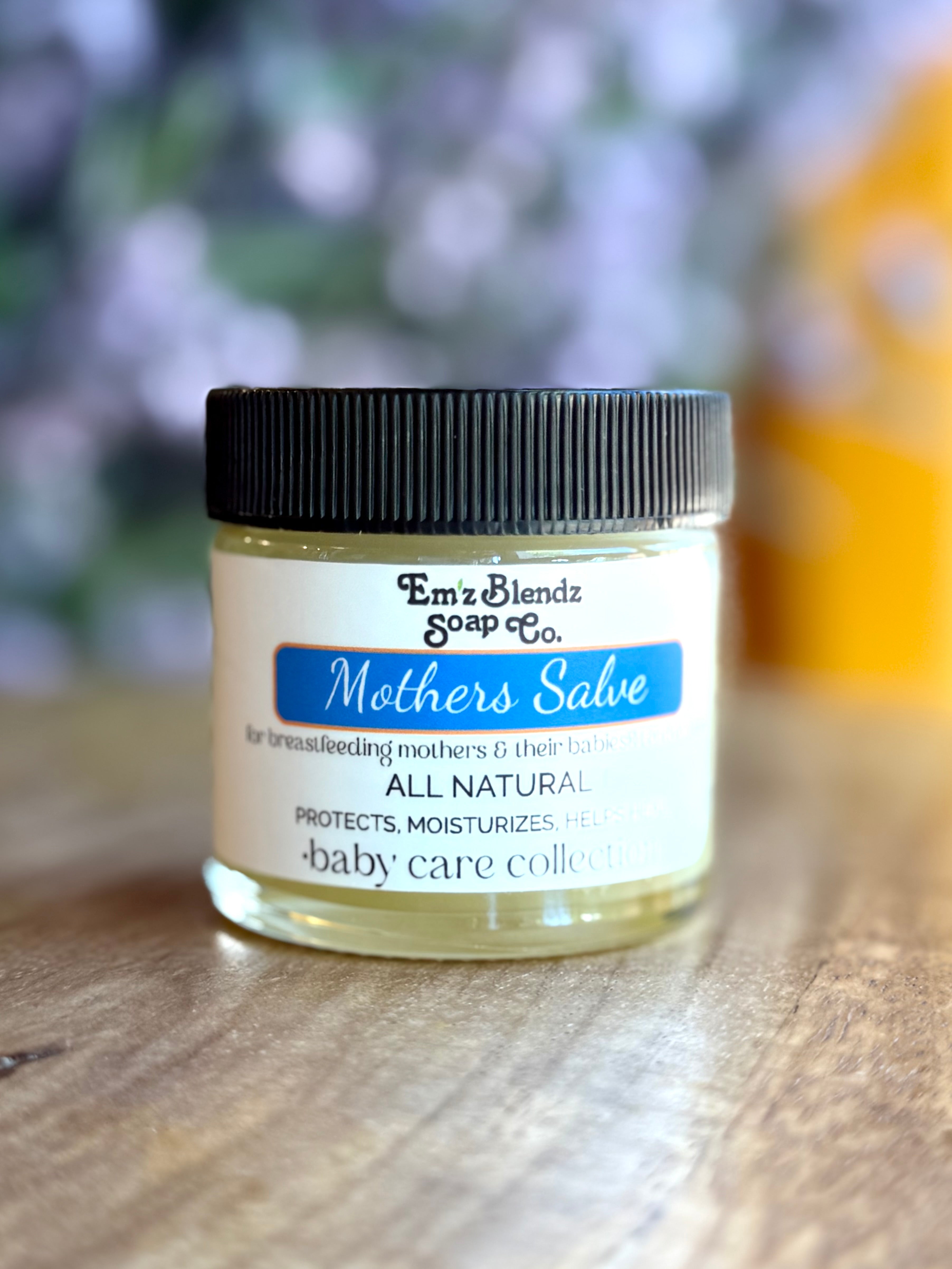 ☆　ハナママ様│クリーム&ローション、イオ-ヌソープ、エマルジョン Natural Nipple Cream for Breastfeeding | Mother's Salve | Em'z Blendz