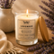 Relaxing Lavender | Natural Wax Candle