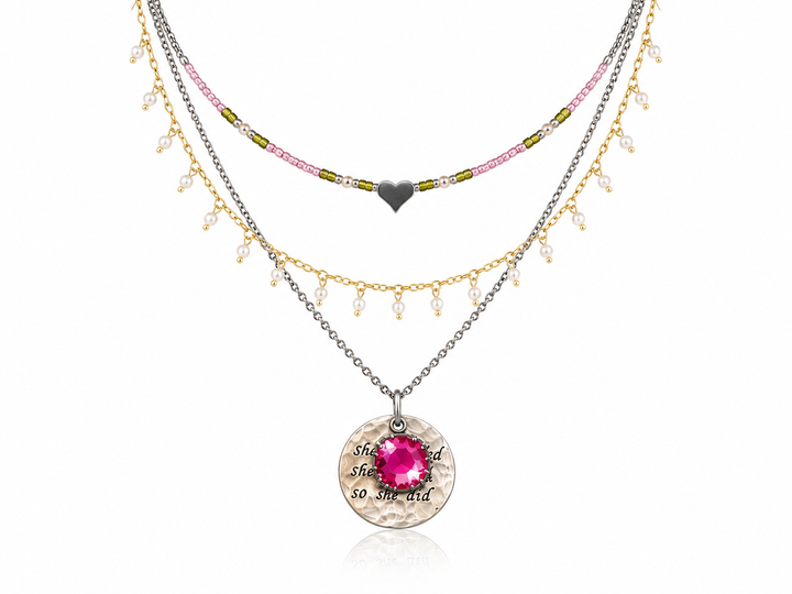 Believe & Become Necklace Electric Petal Em'z Blendz Soap Co.
