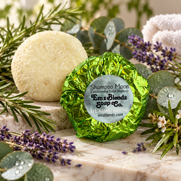 Herbal Shine | Shampoo Moon™️ Em'z Blendz Soap Co.