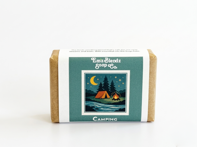 Camping Soap Bar with Hemp