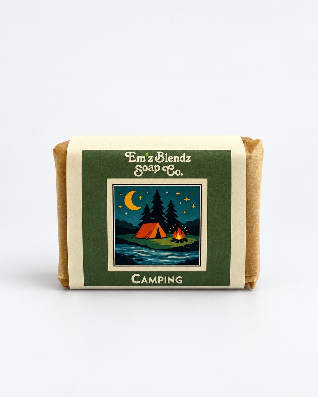 Camping Soap Bar with Hemp Em'z Blendz Soap Co.