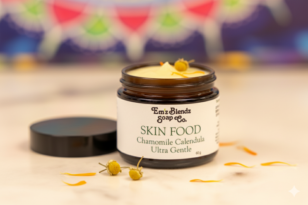 Skin Food Remedy | Chamomile Calendula Em'z Blendz Soap Co.