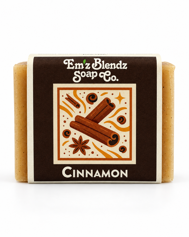 Cinnamon Soap Bar Em'z Blendz Soap Co.