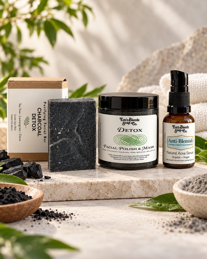 Detox Facial | Blemish Repair Care Kit Em'z Blendz Soap Co.