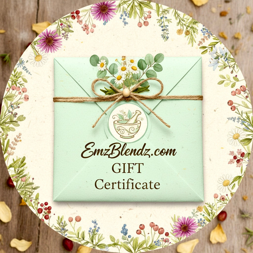 The Perfect Gift: Em’z Blendz Gift Cards Em'z Blendz Soap Co.
