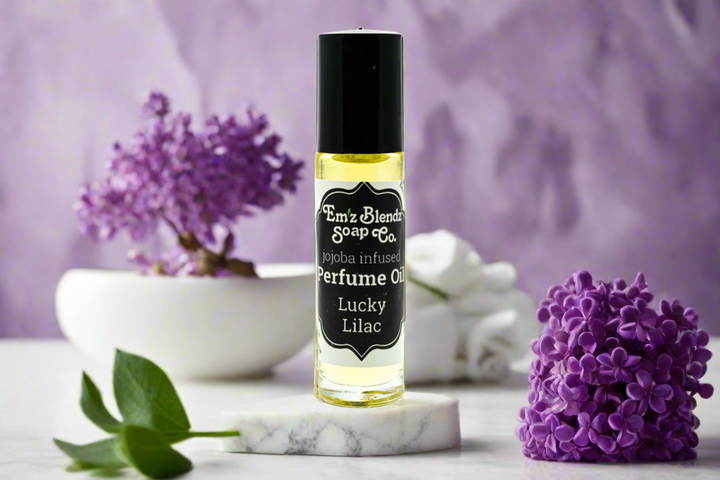 Jojoba Perfume Oil | Lucky Lilac    Em'z Blendz Soap Co.