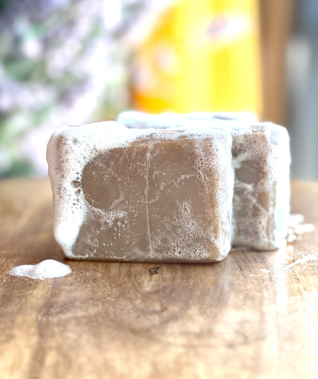 Sandalwood Suede Shaving Bar Em'z Blendz Soap Co.