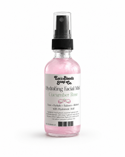 Hydrating Facial Mist | Cucumber Rose with Hyaluronic Acid