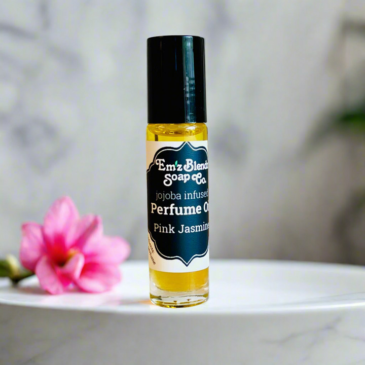 Jojoba Perfume Oil | Pink Jasmine | Our Interpretation of Fresh Pink Jasmine by Fresh    Em'z Blendz Soap Co.