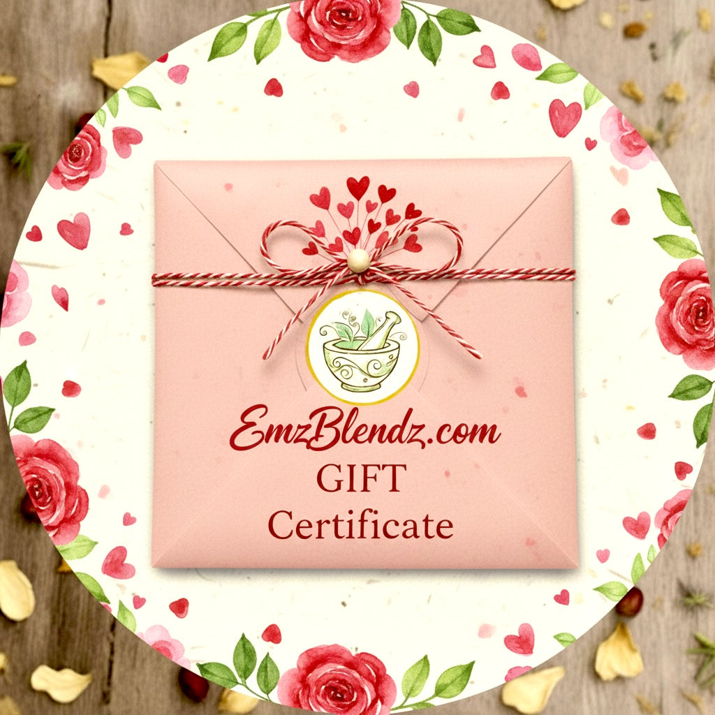 The Perfect Gift: Em’z Blendz Gift Cards Em'z Blendz Soap Co.