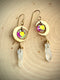 Mystic Moon Quartz Earrings