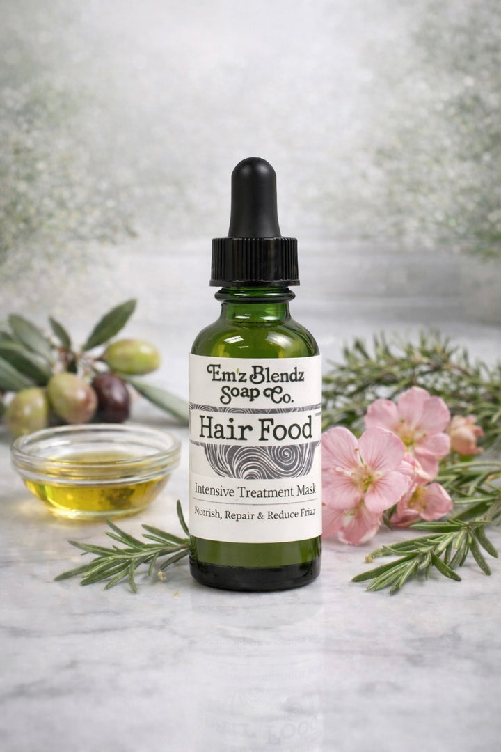 Rosemary Hair Food Mask | Restore Em'z Blendz Soap Co.
