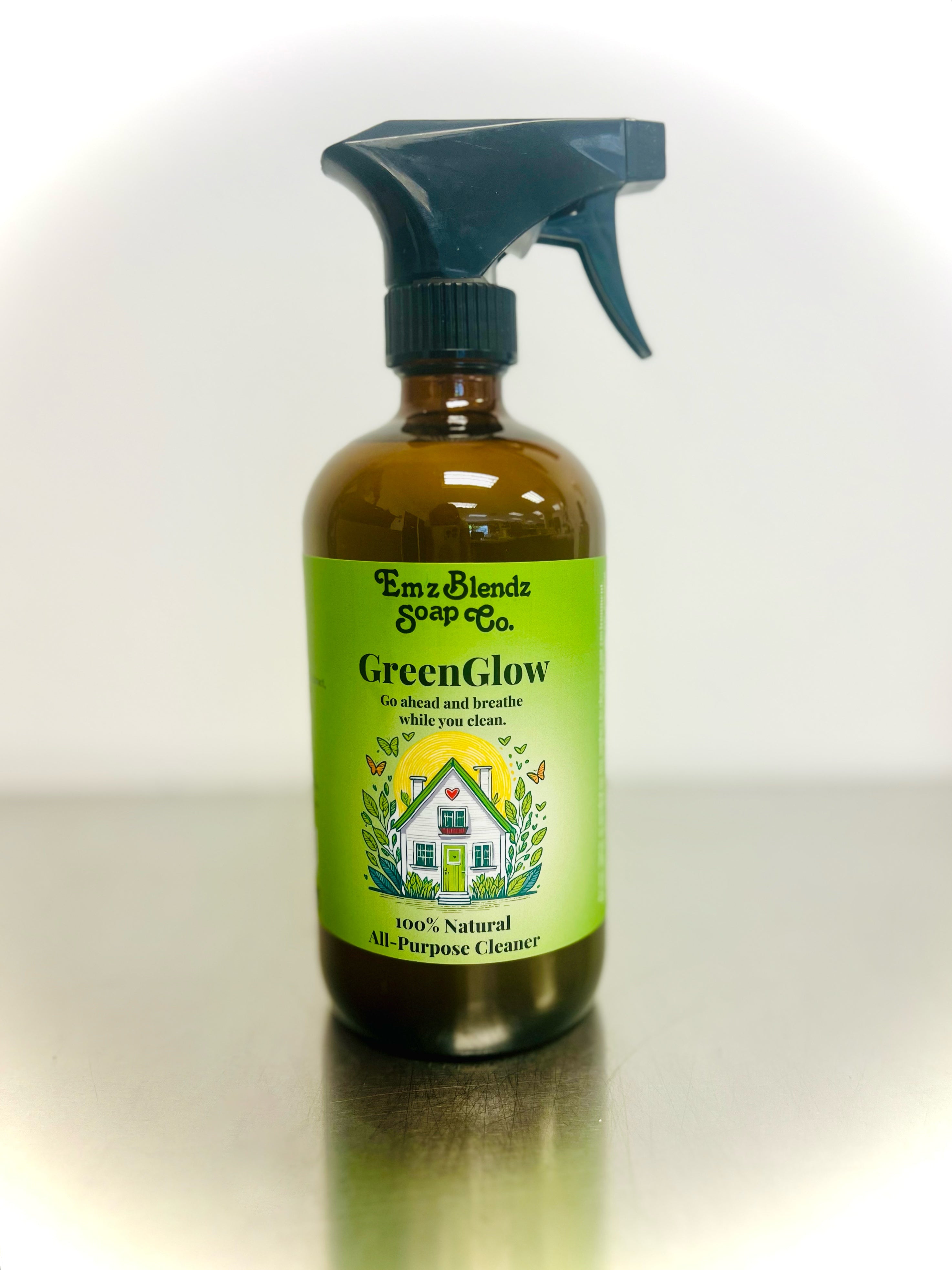 Green Glow Natural All Purpose Cleaner | Em'z Blendz