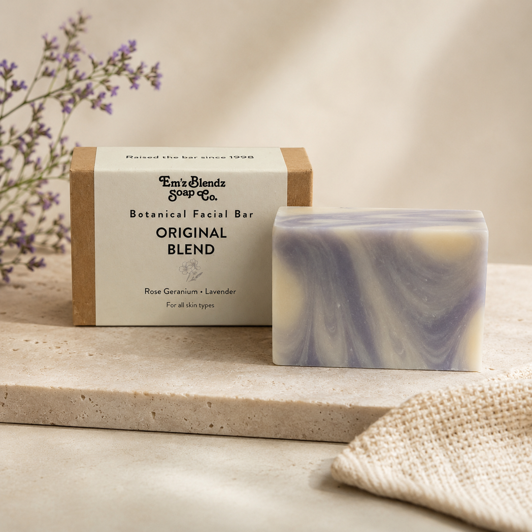 Original Organic Facial Soap Em'z Blendz Soap Co.