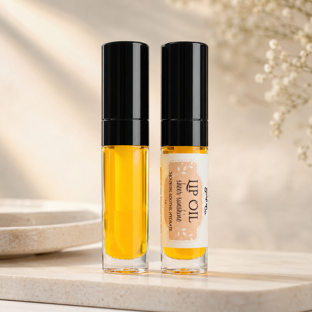 Lip Oil Serum | Sheer Sunshine Em'z Blendz Soap Co.