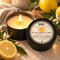 Lighten Up — Fresh Lemon Soy/Coconut/Apricot Candle in Tin