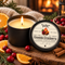 Fireside Cranberry Soy and coconut Wax Candle in Tin | Warm & Inviting Aroma