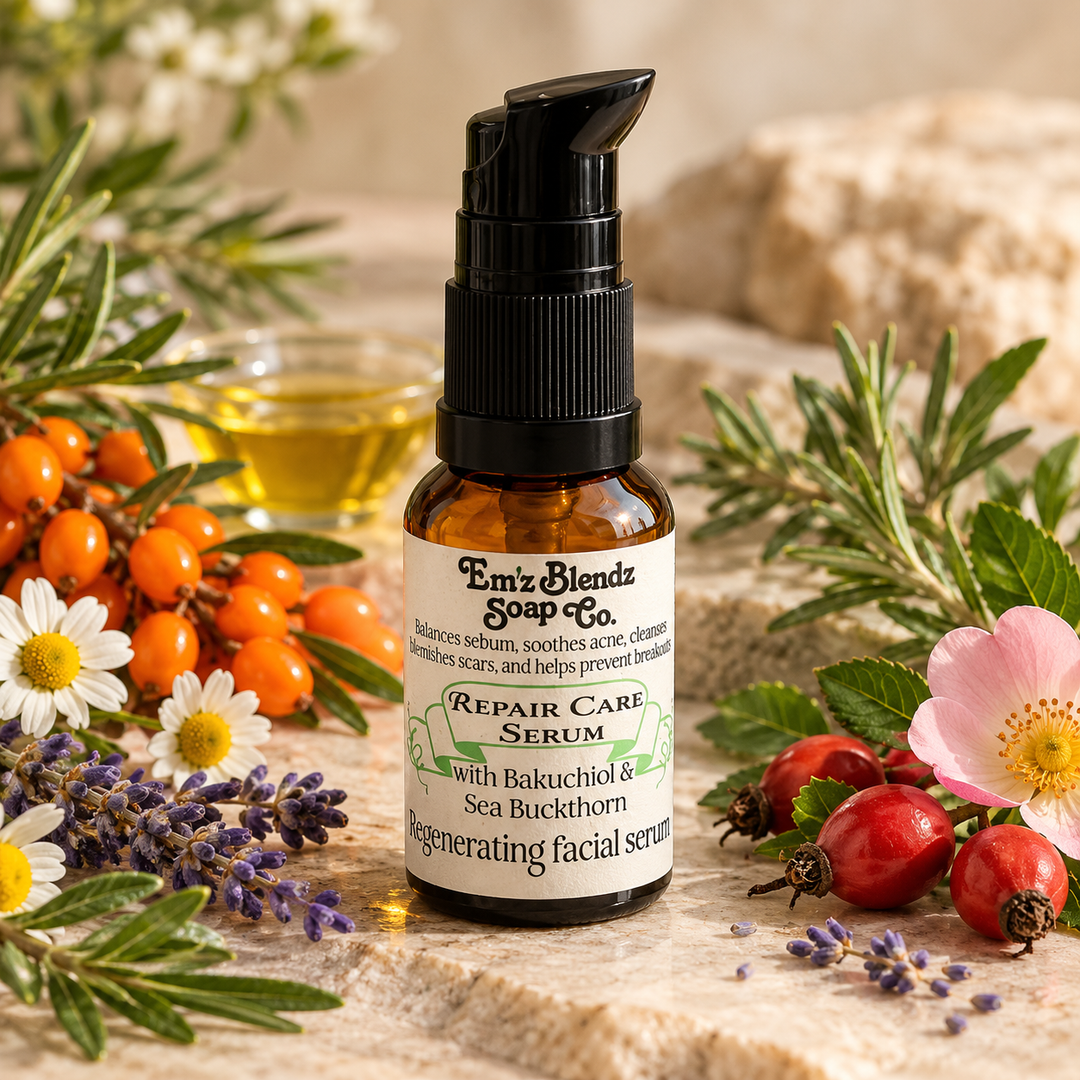 Repair Care Regenerating Facial Serum Em'z Blendz Soap Co.