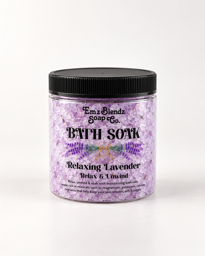Relaxing Lavender | Moisturizing Bath Soak