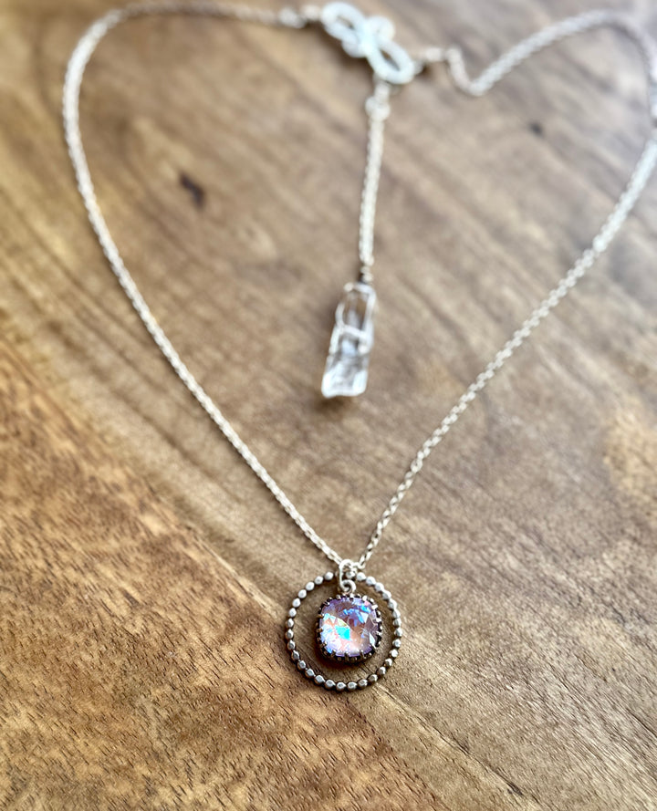 Heart Halo Necklace Em'z Blendz Soap Co.