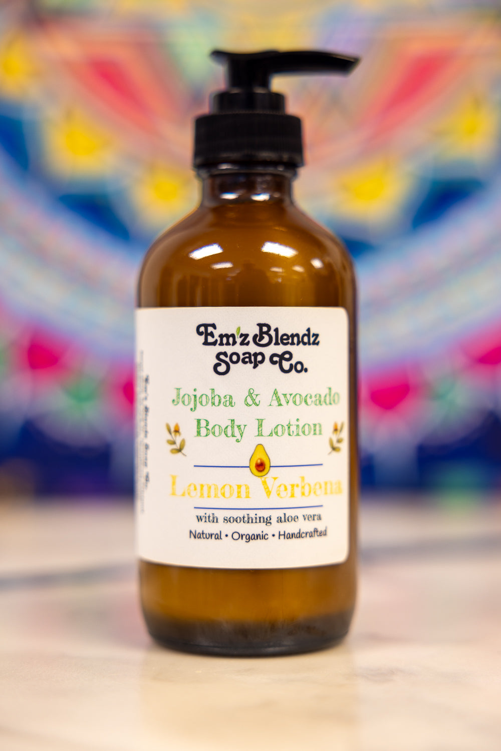 Lemon Verbena Jojoba & Avocado Hand & Body Lotion Em'z Blendz Soap Co.