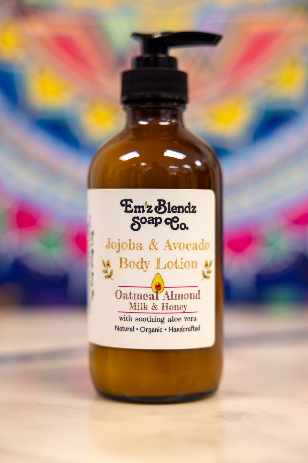 Oatmeal, Milk & Honey Body Lotion Em'z Blendz Soap Co.