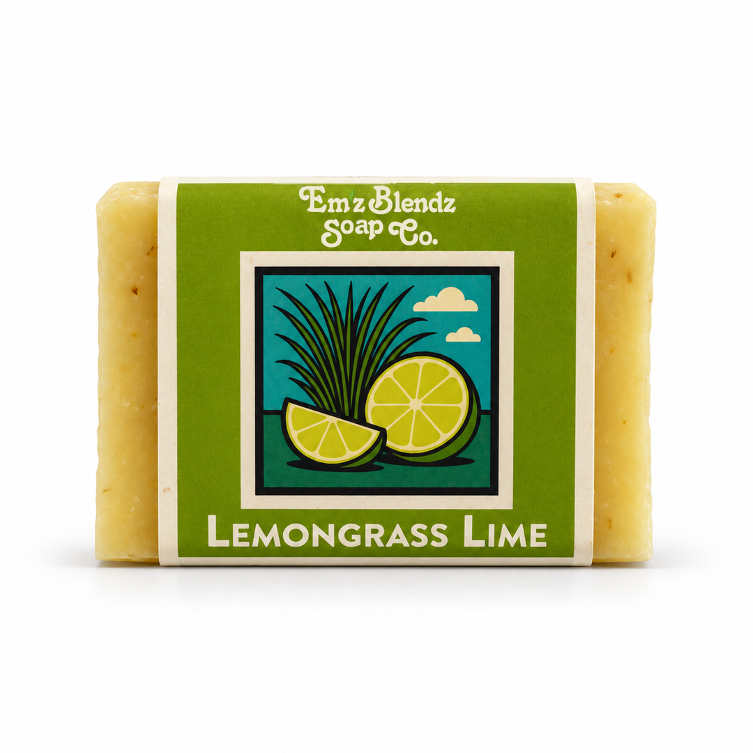 Lemongrass Lime | Soap Bar Em'z Blendz Soap Co.