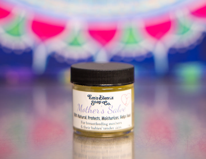 Mother's Salve | Nurturing Breastfeeding Support    Em'z Blendz Soap Co.