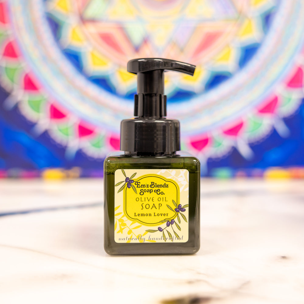 Lemon Lover Foaming Liquid Soap Em'z Blendz Soap Co.