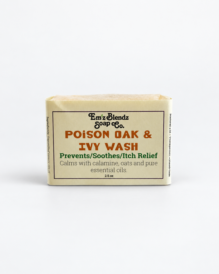 Poison Oak & Ivy Relief | Soap Bar Em'z Blendz Soap Co.