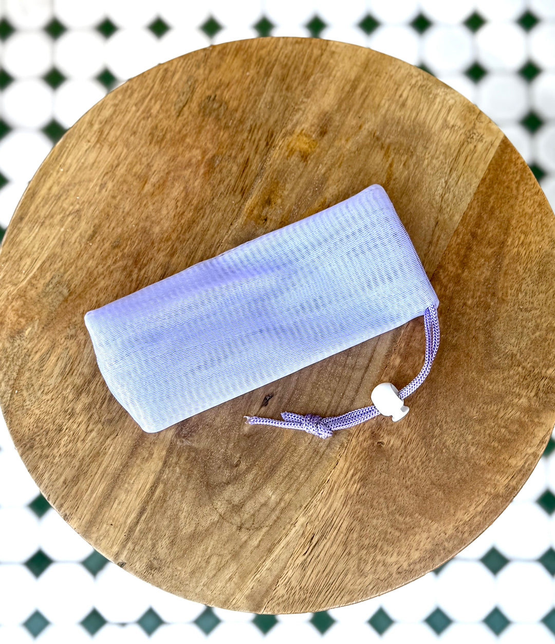 Soap Saver Sudser Mesh Bag Lilac Mist Em'z Blendz Soap Co.