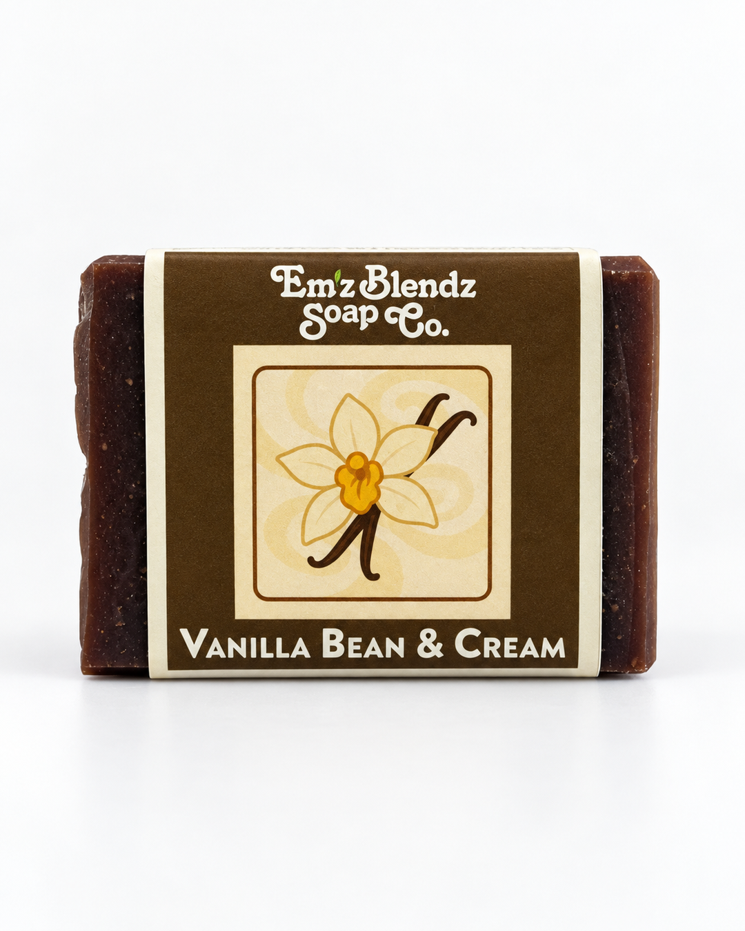 Vanilla Bean & Cream Soap Bar Em'z Blendz Soap Co.