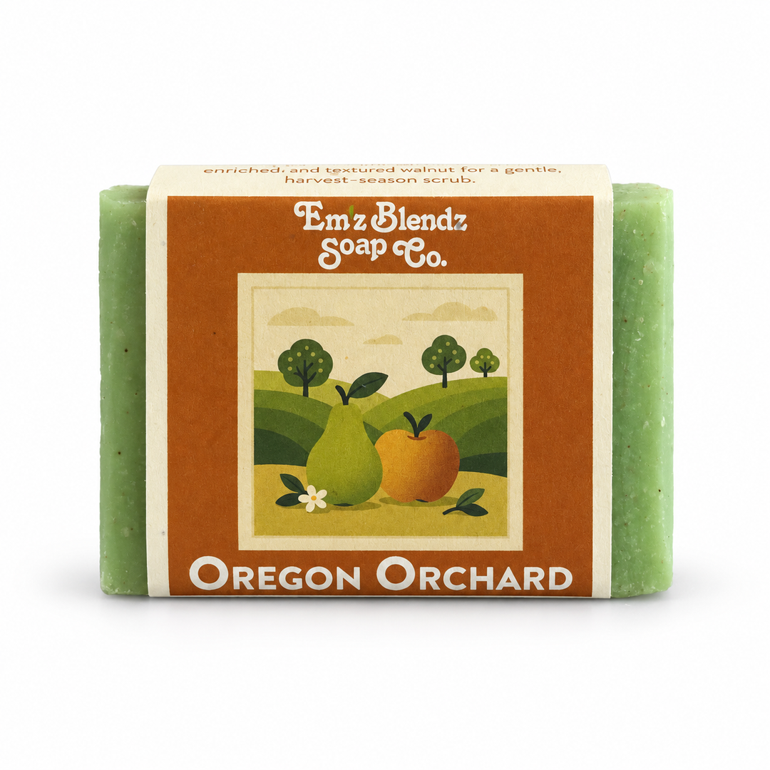 Oregon Orchard Soap Bar Em'z Blendz Soap Co.
