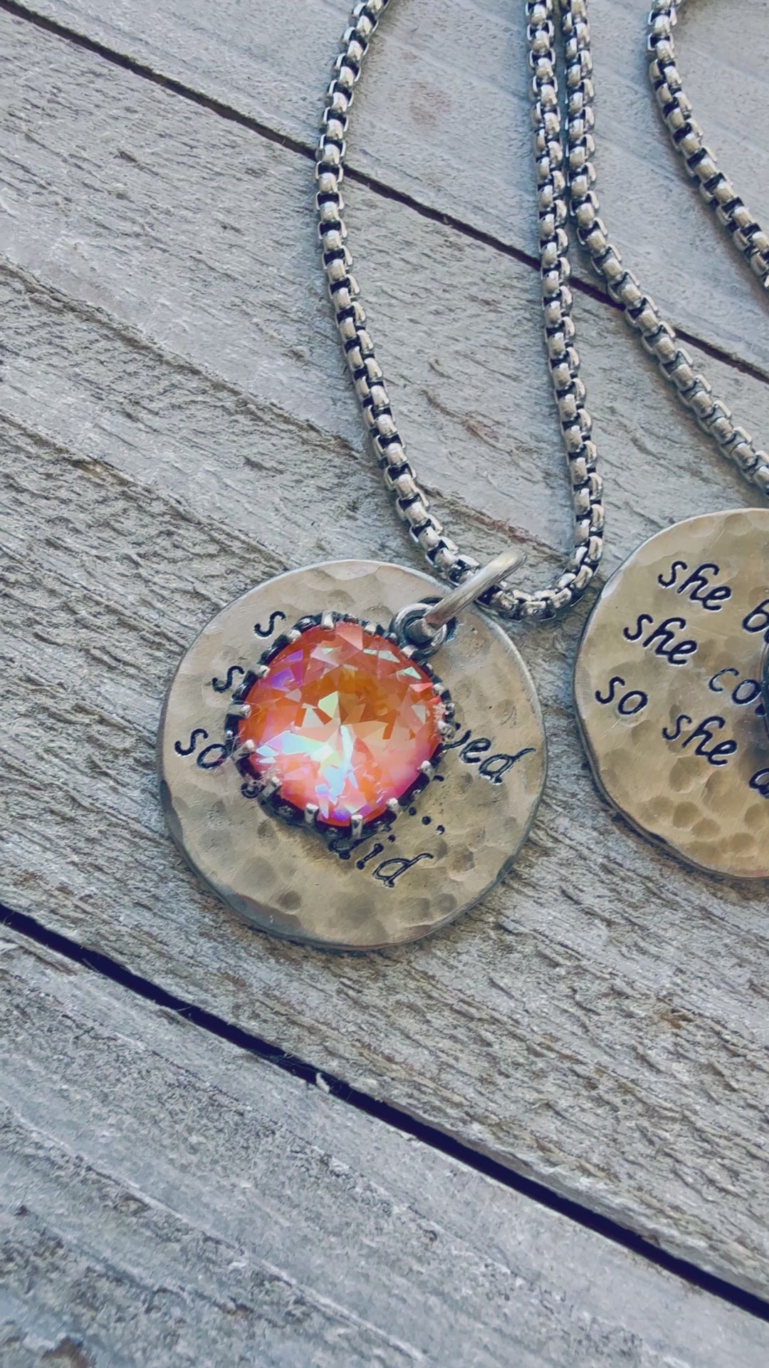 Believe & Become Necklace Em'z Blendz Soap Co.