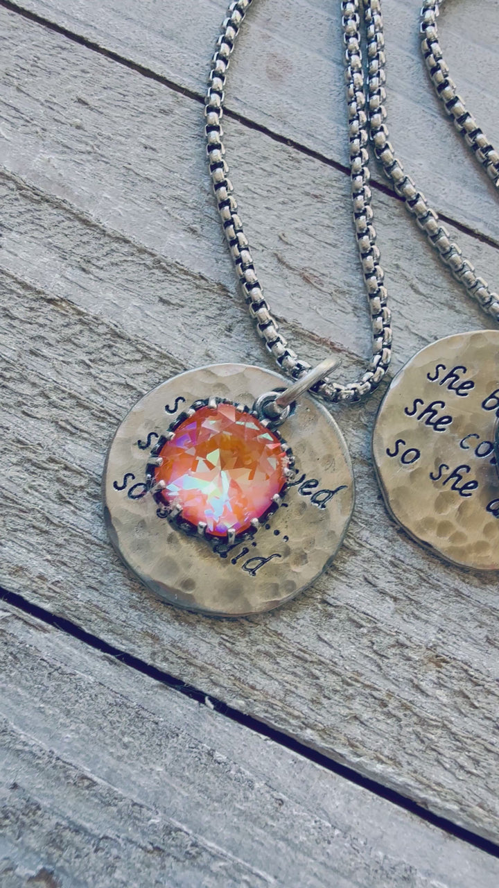 Believe & Become Necklace Em'z Blendz Soap Co.